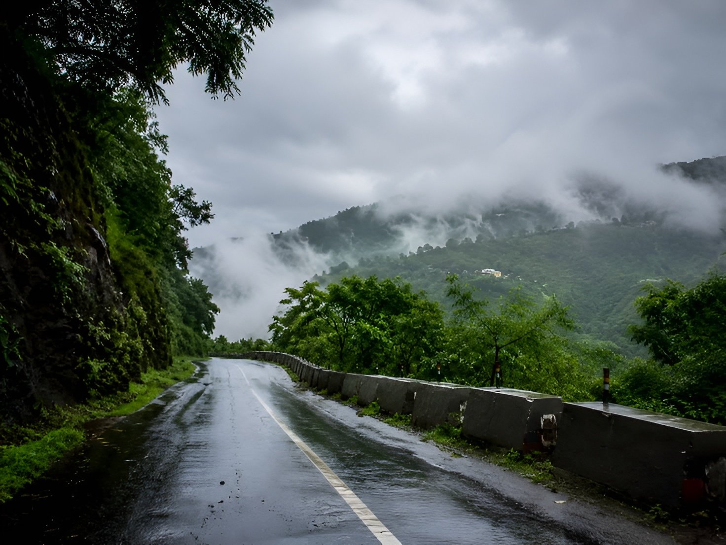 Darjeeling in monsoon